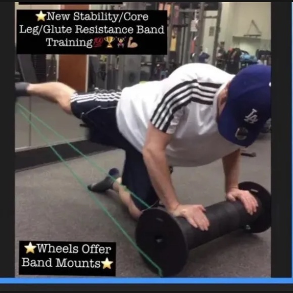 TriggerPoint 26” Grid Foam Roller Patented 10” Wheel Adapter Kit Full Assembly - Picture 11 of 16